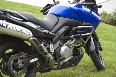 Suzuki V-Strom DL1000 frame sliders from AltRider