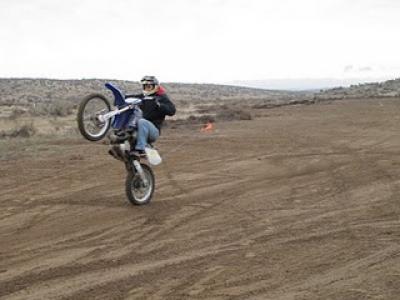Wheels in the air