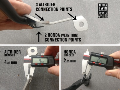 Africa Twin Adventure Sports Brackets: Honda vs AltRider