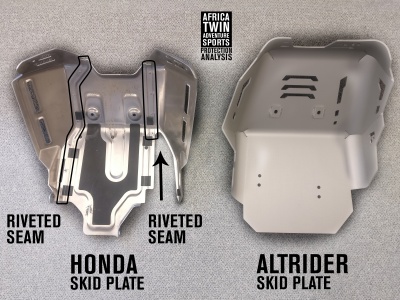 Africa Twin Adventure Sports Skid Plate: Honda vs AltRider