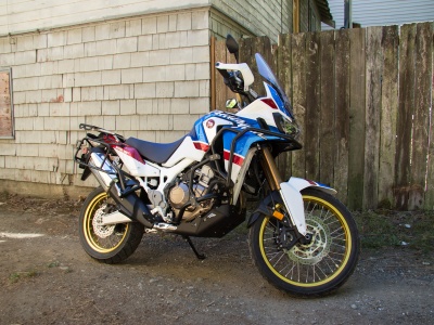 Honda Africa Twin Adventure Sports with AltRider Protection