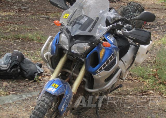 AltRider Crash Bars for the Yamaha Super Tenere XT1200Z Installed